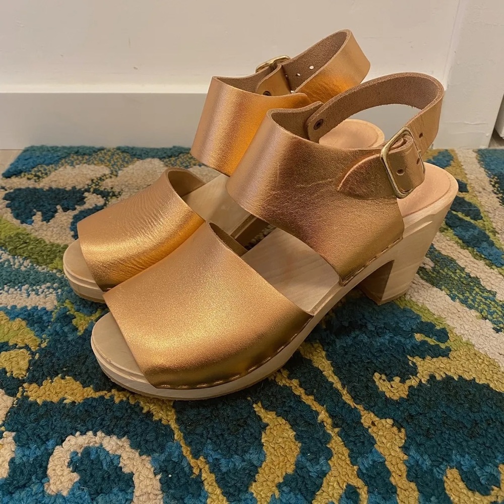 Bryr Clogs Miranda Spanish Toe, High Heel 38
